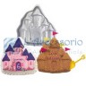 teglia in alluminio forma castello