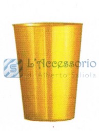 Bicchiere conico cc200 oro