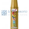 Bicchieri plastica colorata oro 50 pezzi