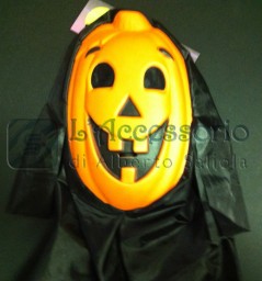 Maschera plastica soffice Zucca