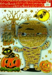 vetrofania halloween glitter 2