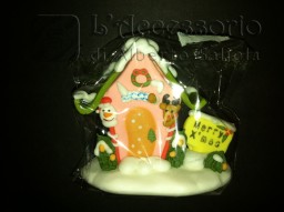 Dolci: Casetta di natale in zucchero