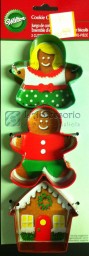 Dolci: Tagliapasta Gingerbread Lui-Lei-casa (3pz)