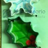 Dolci: Tagliapasta metallo soggetti natale Fiocco/Neve/Foglia (3pz)