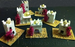 Presepe: Casette mini con alberino