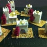 Presepe: Casette mini con alberino