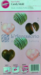 Stampo cioccolatino cuore 7 cavità