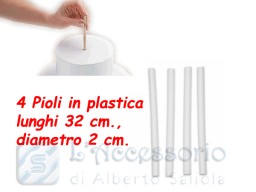 Pioli in plastica