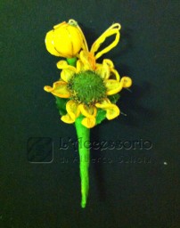 Pick Girasoli con perline