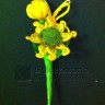 Pick Girasoli con perline