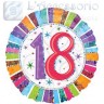 Palloncino in mylar 18 pollici 18 anni