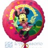 Palloncino in mylar 18 pollici Minnie B. Compleanno