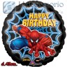 Palloncino in mylar 18 pollici Spiderman Happy Birthday