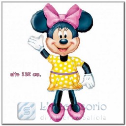 Palloncino in mylar airwalker Minnie