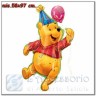 Palloncino in mylar super shape Winnie the Pooh
