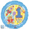 palloncino in mylar 18 pollici 1 compleanno boy