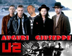 Giuseppe con i suoi U2