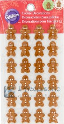 Gingerbread mini in zucchero 24pz