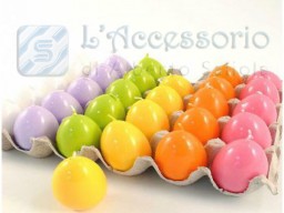 candela uovo vari colori