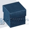 Scatolina cubo 5x5x5 juta blu