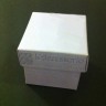 Scatolina cubo 5x5x5 seta bianco