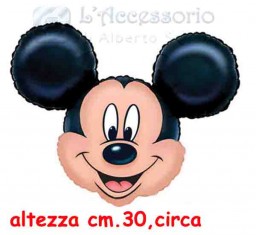 Palloncino in mylar mini shape Topolino