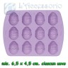 Stampo in silicone uova 12 cavità