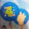 Palloncino mylar 18 pollici 4anni