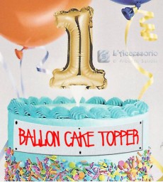 Balloon cake Topper